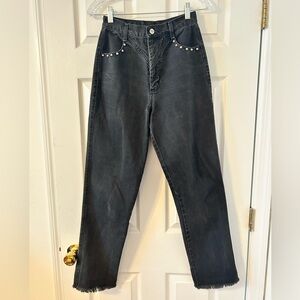 Roughrider Vintage Black Straight Leg Jeans
